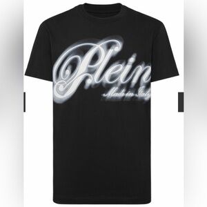 Philippine Plein T-SHIRT BLUR SIGNATURE